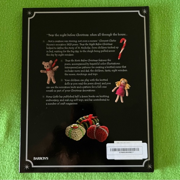 Twas The Knits Before Christmas HC book by Fiona Goble - Picture 2 of 14
